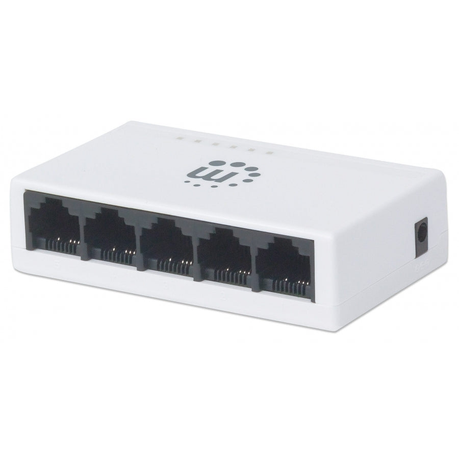 Switch Manhattan 560672 5 Puertos 10/100 Mbps - Desktop Compacto Imagen secundaria del producto