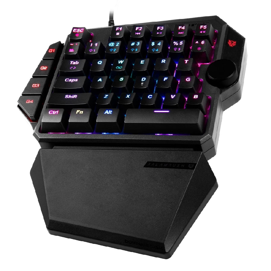 Teclado Gamer Balam Rush Dominate GK540 Mecánico - RGB, Una Mano, 39 Teclas