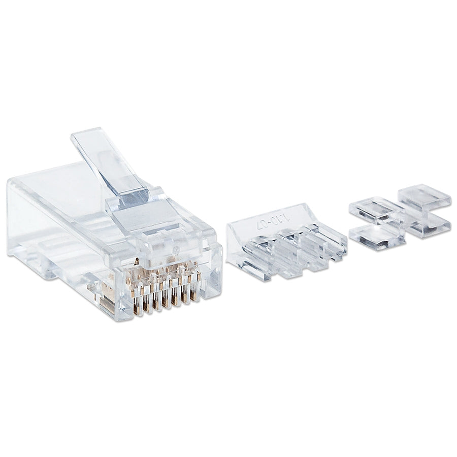 Plug RJ45 INTELLINET 790550 Cat 6A UTP - Pack 80 Piezas Profesional Imagen principal del producto
