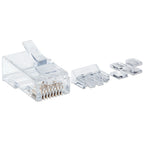 Plug RJ45 INTELLINET 790550 Cat 6A UTP - Pack 80 Piezas Profesional