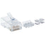 Plug RJ45 INTELLINET 790550 Cat 6A UTP - Pack 80 Piezas Profesional