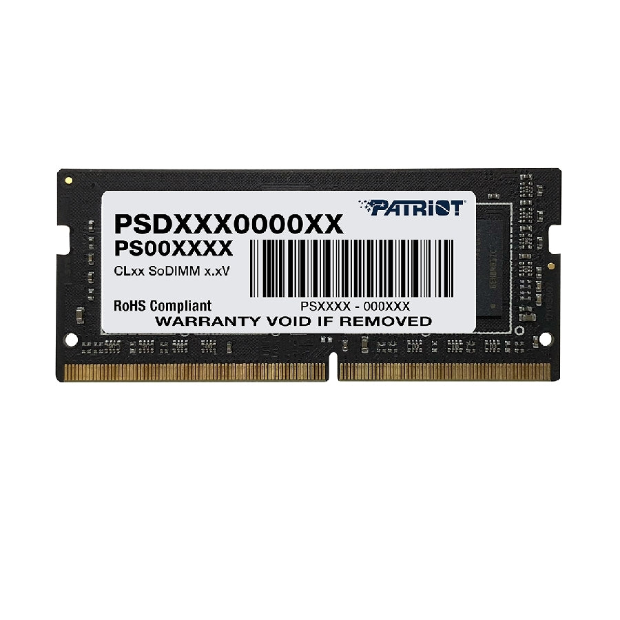 Memoria RAM Patriot Signature 8GB DDR4 3200MHz - SODIMM para Laptop
