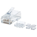 Plug RJ45 INTELLINET 790550 Cat 6A UTP - Pack 80 Piezas Profesional