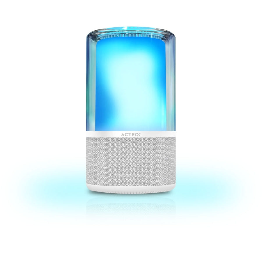 Bocina Acteck Glee Pure AP70 Inalámbrica Bluetooth - 20W con Subwoofer LED