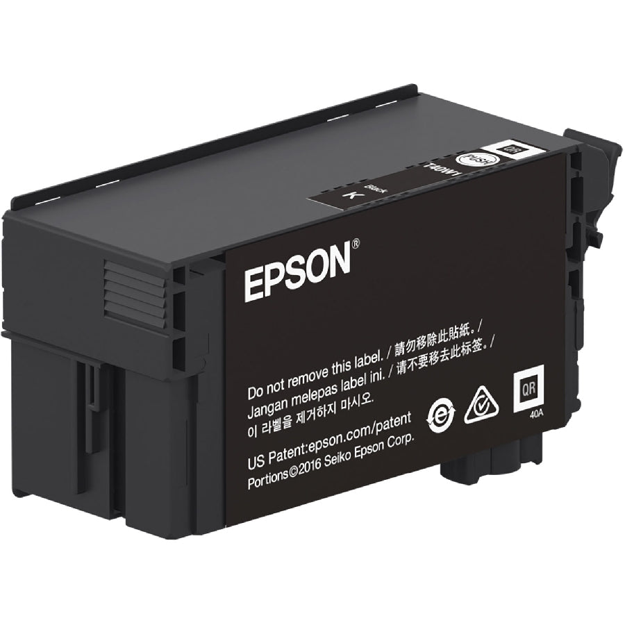 Cartucho EPSON UltraChrome XD2 Negro T40W 80ml - Tinta de Alto Rendimiento