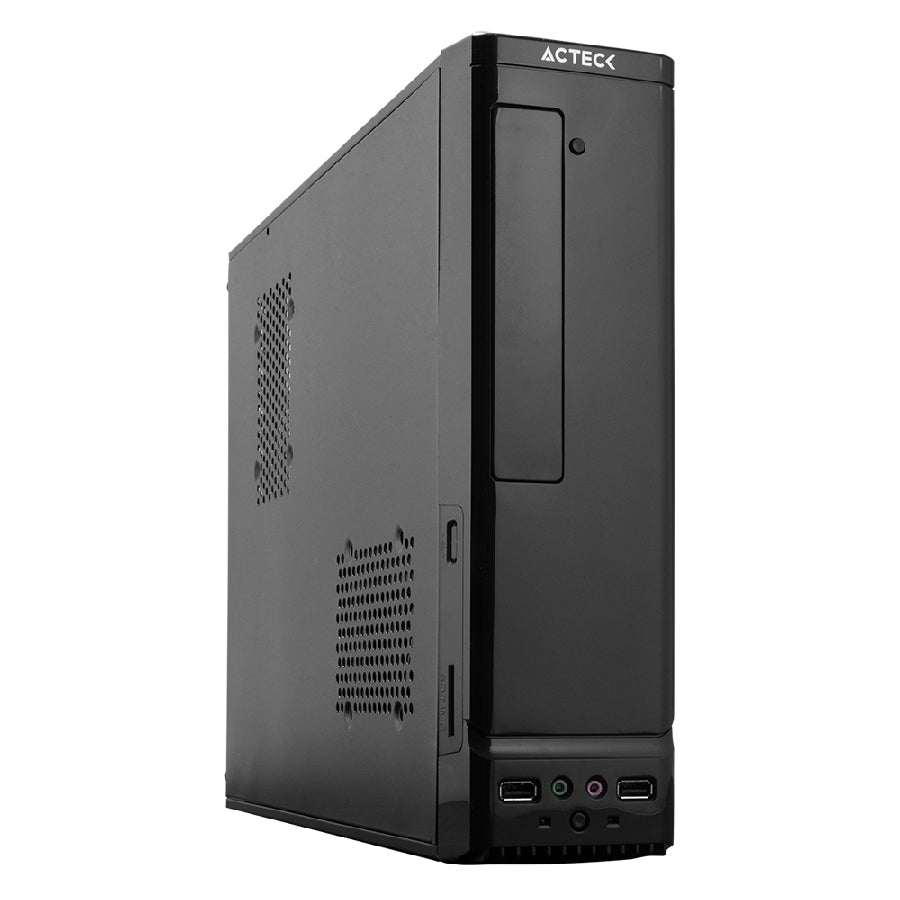 Gabinete Acteck Atom GS240 Micro Torre Slim - Fuente SFX 450W Incluida