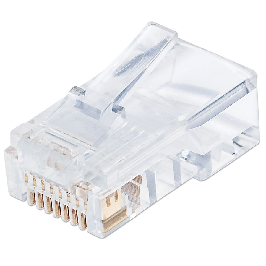 Plug RJ45 Intellinet 790512 CAT 5E UTP - Pack 100 Piezas Oro Chapado Imagen secundaria del producto