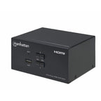 Switch KVM HDMI Manhattan 153522 - Dual Monitor 4K@30Hz USB 2.0