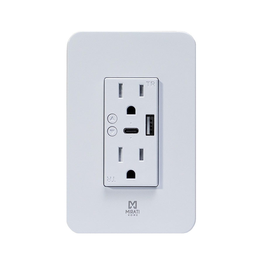 Contacto Inteligente Mirati MCP2 - 2 Puertos USB, WiFi y Compatible Alexa Imagen secundaria del producto