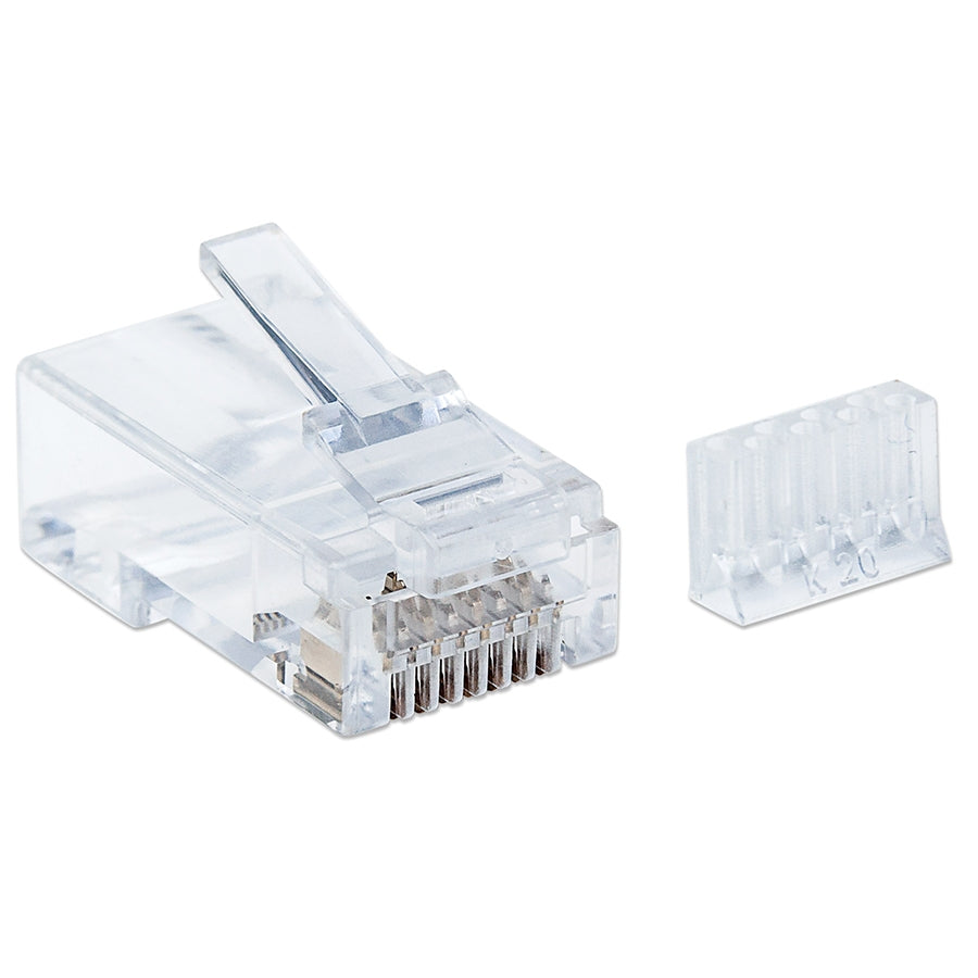 Plug RJ45 Intellinet Cat 6 UTP Multifilar - Pack 90 Piezas Profesional