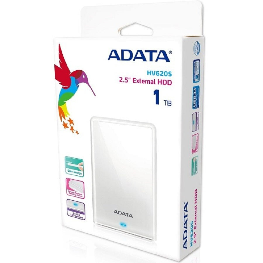 Disco Duro Externo ADATA HV620S 1TB USB 3.2 - Portátil y Rápido