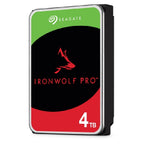 Disco Duro Seagate IronWolf Pro 4TB 3.5" - NAS 24 Bahías, 7200RPM, 256MB