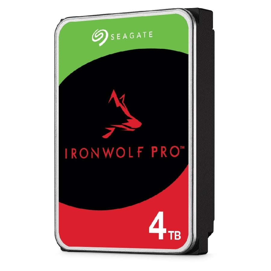 Disco Duro Seagate IronWolf Pro 4TB 3.5" - NAS 24 Bahías, 7200RPM, 256MB