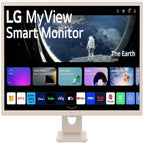 Monitor LG 32SR50F-W 31.5 Full HD IPS - Smart webOS, HDR10, Bluetooth
