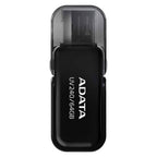 Memoria ADATA UV240 64GB USB 2.0 - Portátil, Confiable, Negro