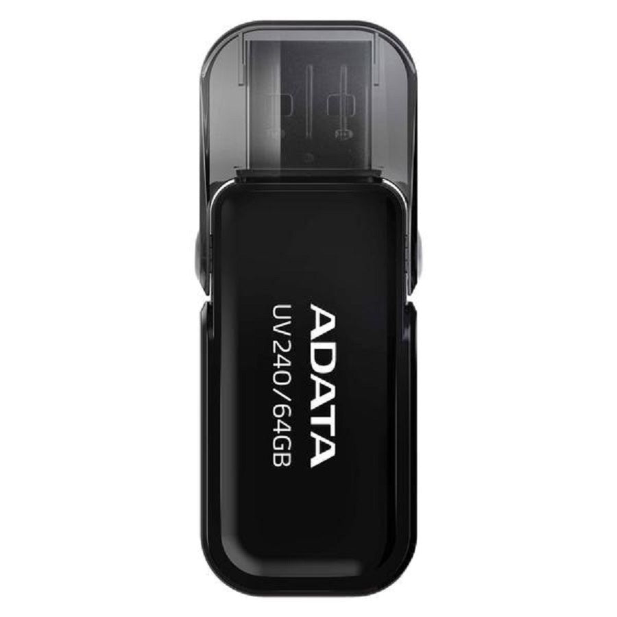 Memoria ADATA UV240 64GB USB 2.0 - Portátil, Confiable, Negro