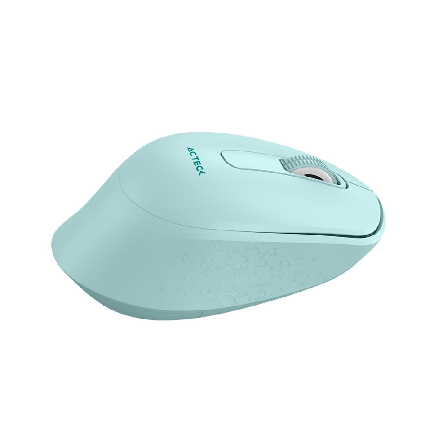 Mouse Inalámbrico Acteck Optimize Ergo MI470 - Silencioso, Ergonómico, 1600 DPI