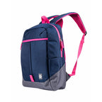 Mochila Tech Zone Rainbow TZLBP26-A para Laptop 16" - Azul con Compartimentos Acolchados