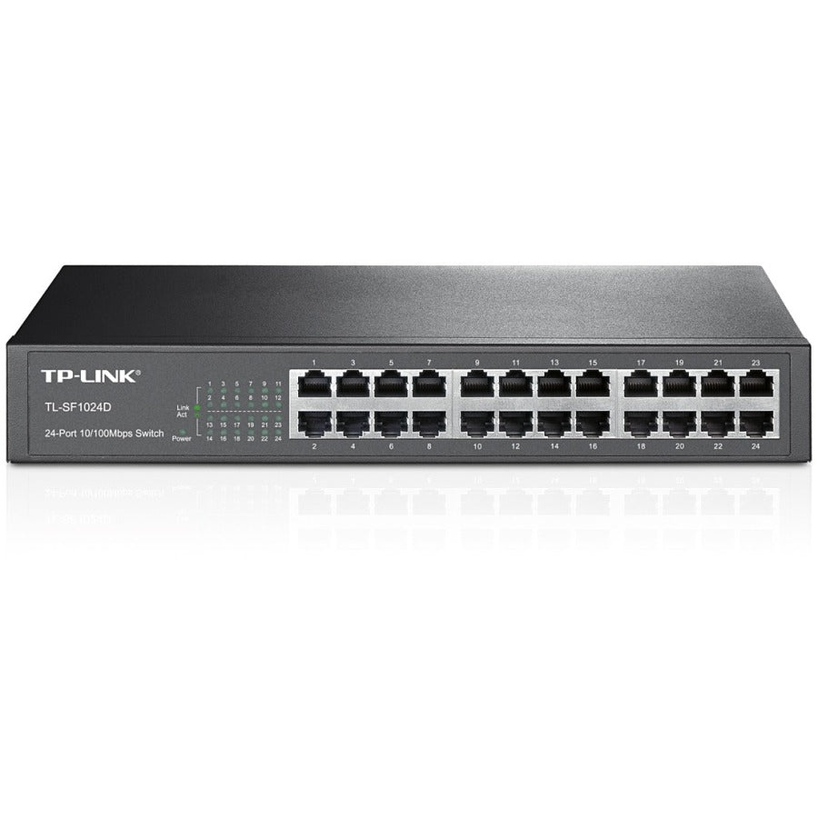 Switch TP-Link TL-SF1024D 24 Puertos 10/100 Mbps - Montable en Rack Imagen principal del producto