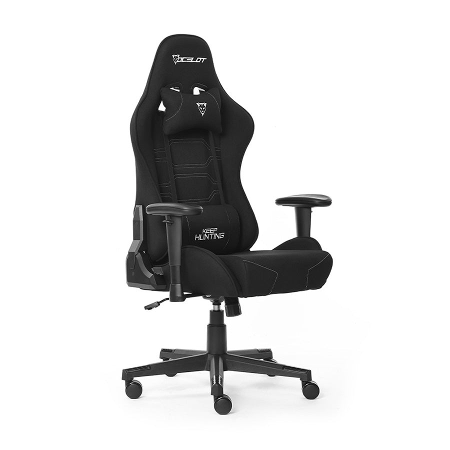 Silla Ocelot Gaming OST Black Night - Reclinable, Ergonómica, Hasta 150kg