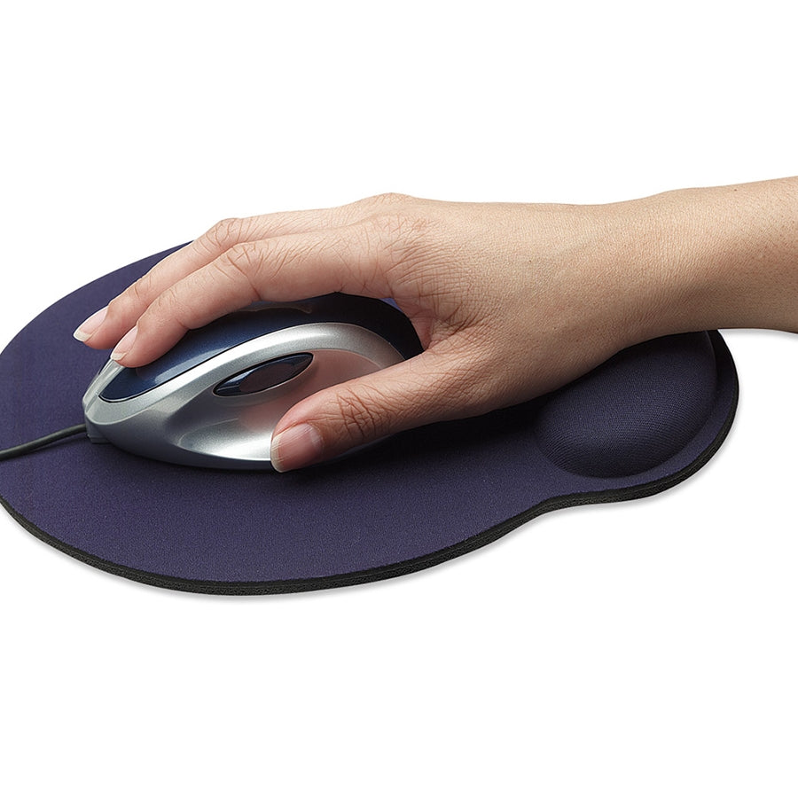 Mousepad Manhattan 434386 Gel - Azul Marino, Ergonómico y Antideslizante