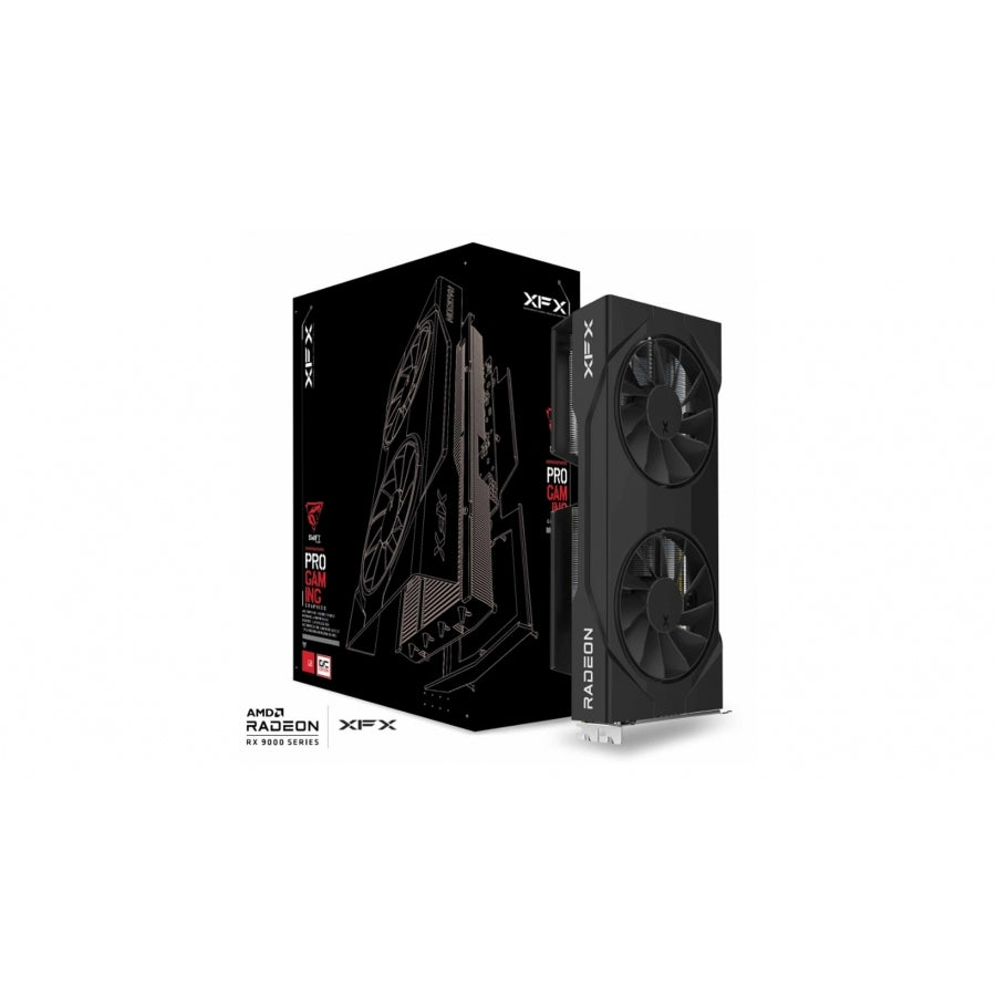 Tarjeta de Video XFX RX 9060 XT 16GB GDDR6 - PCIe 5.0, Dual Fan, Gama Alta Imagen secundaria del producto