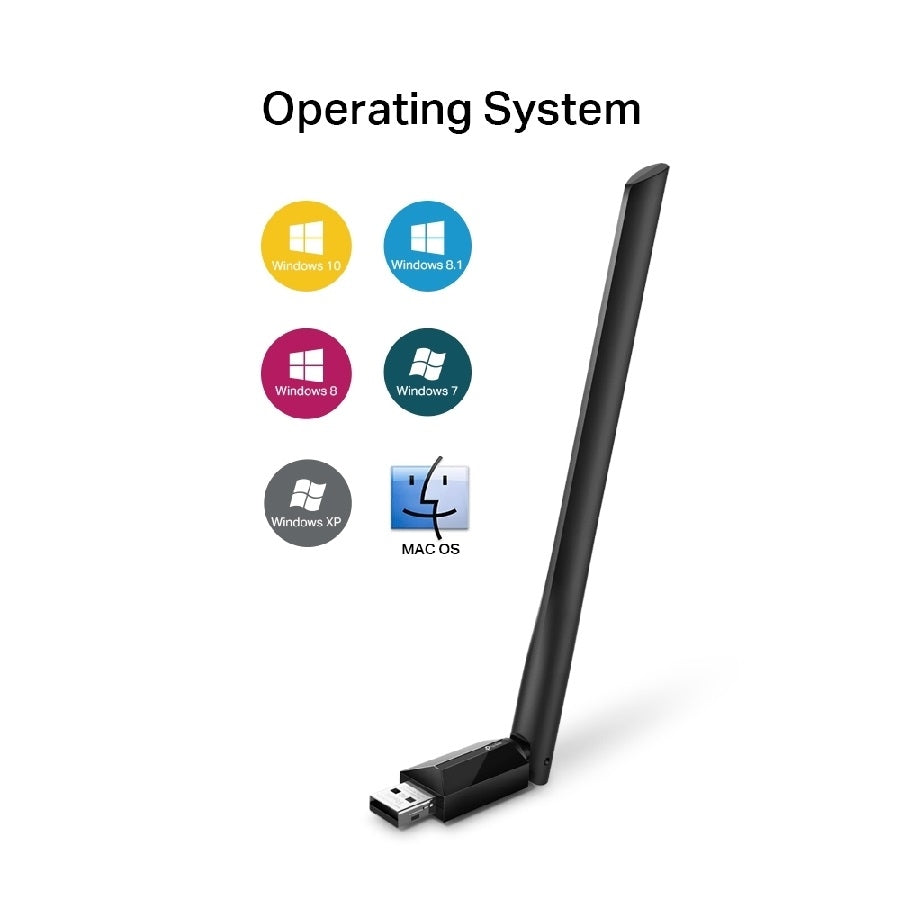 Tarjeta de Red TP-Link Archer T2U Plus USB AC600 Banda Dual 5GHz Imagen principal del producto
