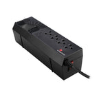 Regulador SMARTBITT SBAVR1200S 1200 VA - 4 Tomas, Protección de Picos, Negro