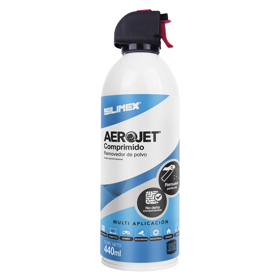 Aire Comprimido Silimex AeroJet 440 ml - Removedor de Polvo Alta Presión Imagen principal del producto