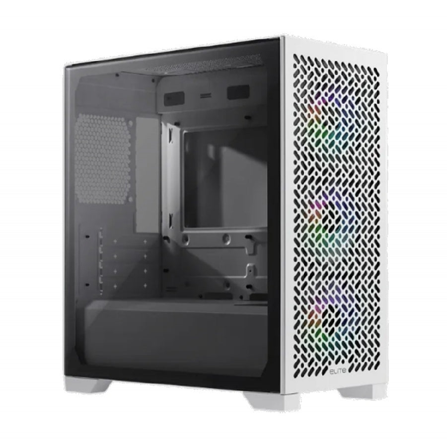 Gabinete Cooler Master Elite 302 Mini Torre - ARGB, Ventana, Blanco Imagen principal del producto