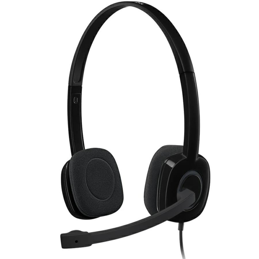 Audífonos Logitech H151 Diadema Ajustable - Micrófono y Control de Volumen Jack 3.5mm Imagen principal del producto