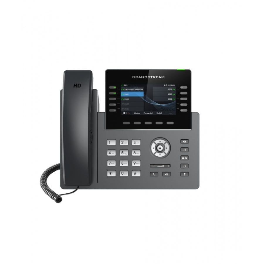 Teléfono IP Grandstream GRP2615 - 5 Cuentas SIP, WiFi, Bluetooth, 40 Teclas BLF