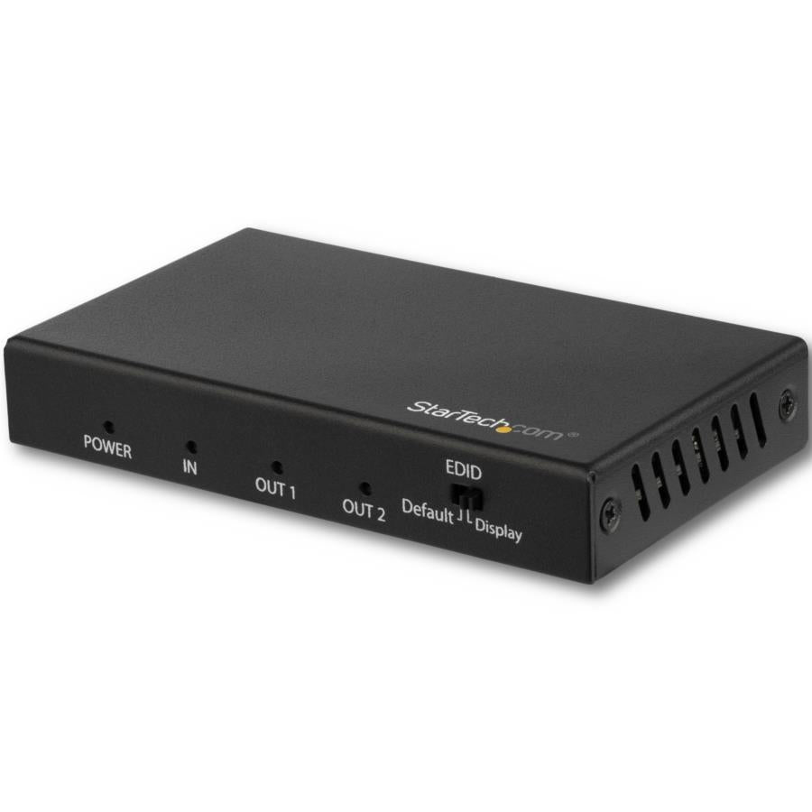 Splitter HDMI StarTech ST122HD202 2 Puertos - 4K 60Hz HDR