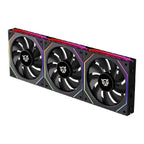 Kit 3 Ventiladores Balam Rush Eolox Link EXL95 120mm RGB - 1800 RPM, Silencioso