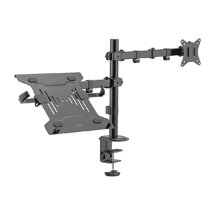 Soporte 2 en 1 ACTECK ADVANCED SERIES para Monitor y Laptop - Escritorio