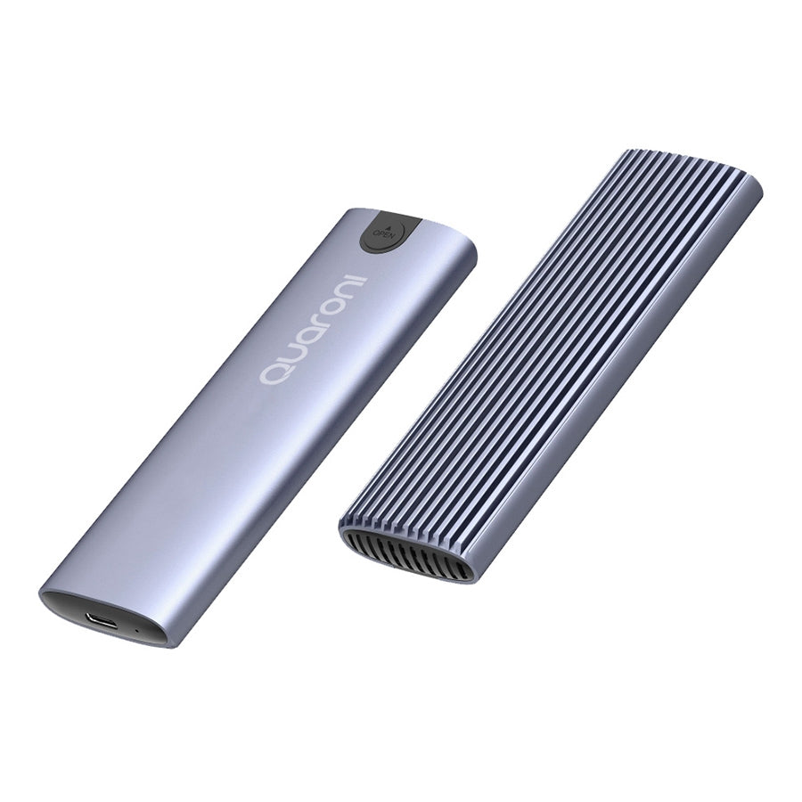 Carcasa Enclosure Quaroni EM2TL1 M.2 NVMe - USB C, Aluminio Imagen principal del producto