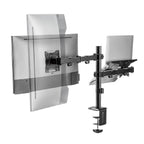 Soporte 2 en 1 ACTECK ADVANCED SERIES para Monitor y Laptop - Escritorio
