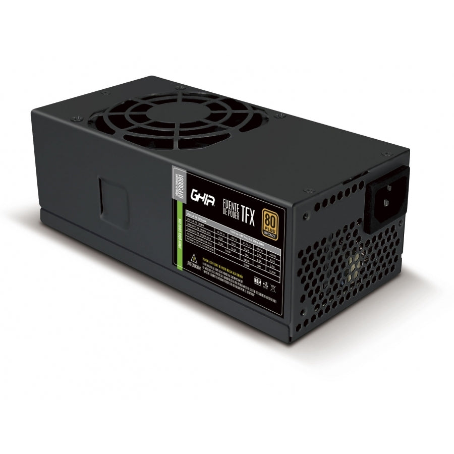 Fuente de Poder GHIA GFP300B1N 300W TFX 80 Plus Bronze para PC Slim Imagen secundaria del producto