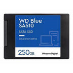 SSD WD Blue 250GB 2.5" SATA3 - 555MB/s lectura, 3D NAND