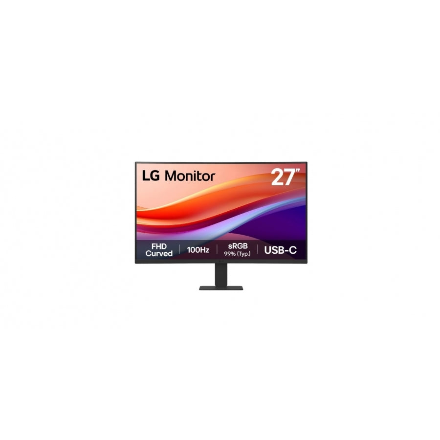 Monitor LG 27U421A 27" Curvo Full HD - USB-C, 100Hz, Panel VA Imagen principal del producto