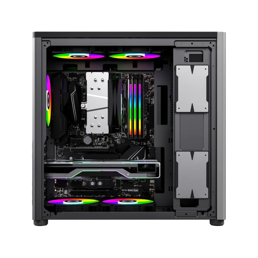 Gabinete Gamer Balam Rush Eris BR-935654 Media Torre - Cristal Templado LED Imagen secundaria del producto