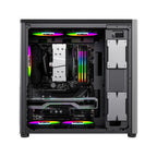Gabinete Gamer Balam Rush Eris BR-935654 Media Torre - Cristal Templado LED