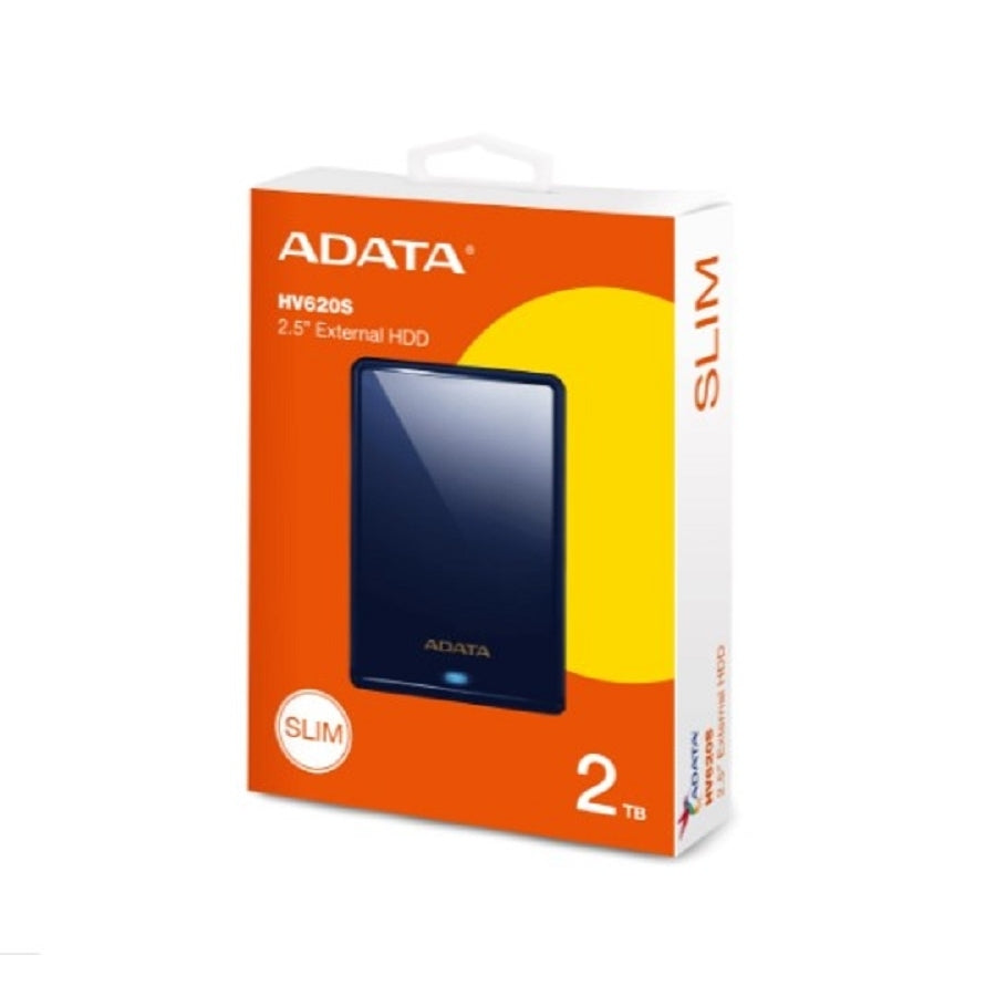 Disco Duro Externo ADATA HV620S 2TB - USB 3.2, Portátil, Compatible Windows/Mac/Linux