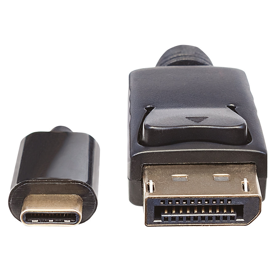 Cable USB-C a DisplayPort Manhattan 152464 - 2.0M 4K60Hz Negro