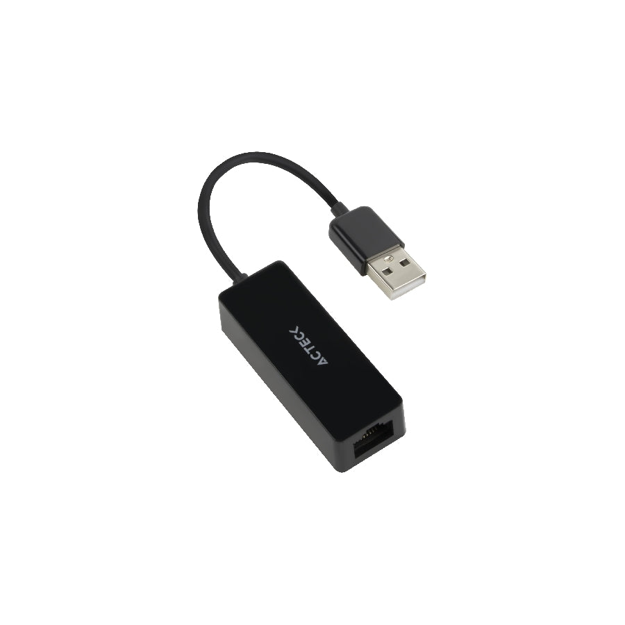 Adaptador USB A Ethernet RJ45 Acteck AE420 - 100 Mbps, Cable 15cm