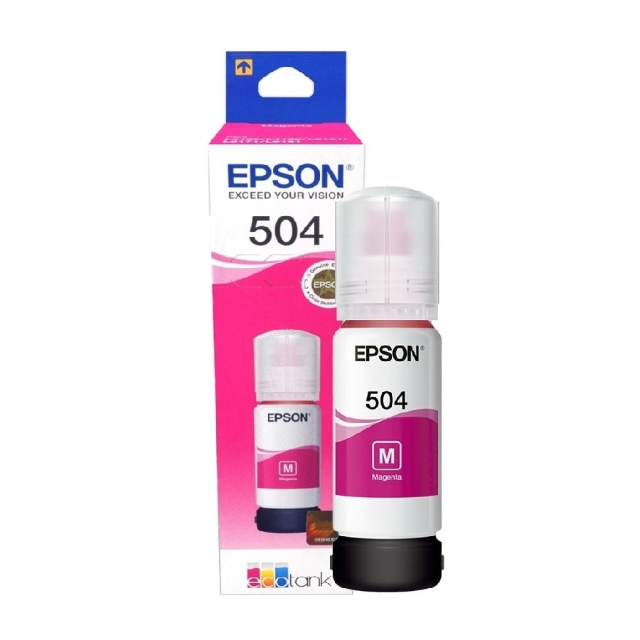 Cartucho Epson T504 Magenta - 6.000 Páginas para L4150, L4160 Imagen secundaria del producto