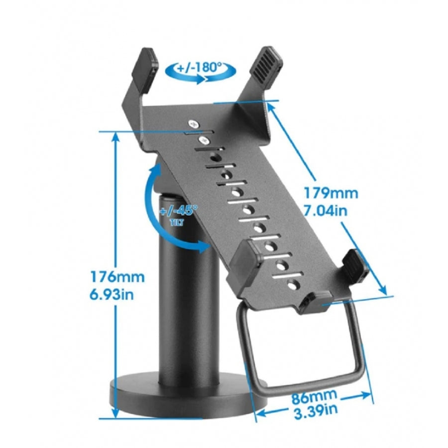 Soporte Manhattan 462235 para Terminal Verifone VX520 - Giratorio e Inclinable