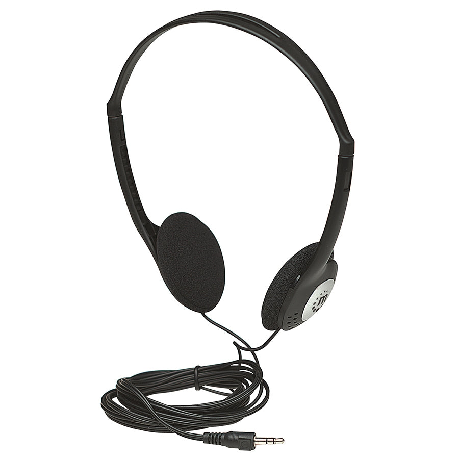 Audífono Manhattan 177481 - Estéreo 40MM, Conector 3.5MM, Cable 2.2M