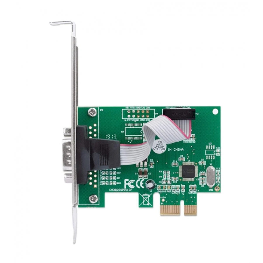 Tarjeta Serial PCI Express Manhattan 153492 - 1 Puerto RS232 DB9 Imagen secundaria del producto