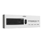 Kit Teclado y Mouse Acteck Creator Silent Pro MK474 - Inalámbrico USB, 106 Teclas, 5000 DPI